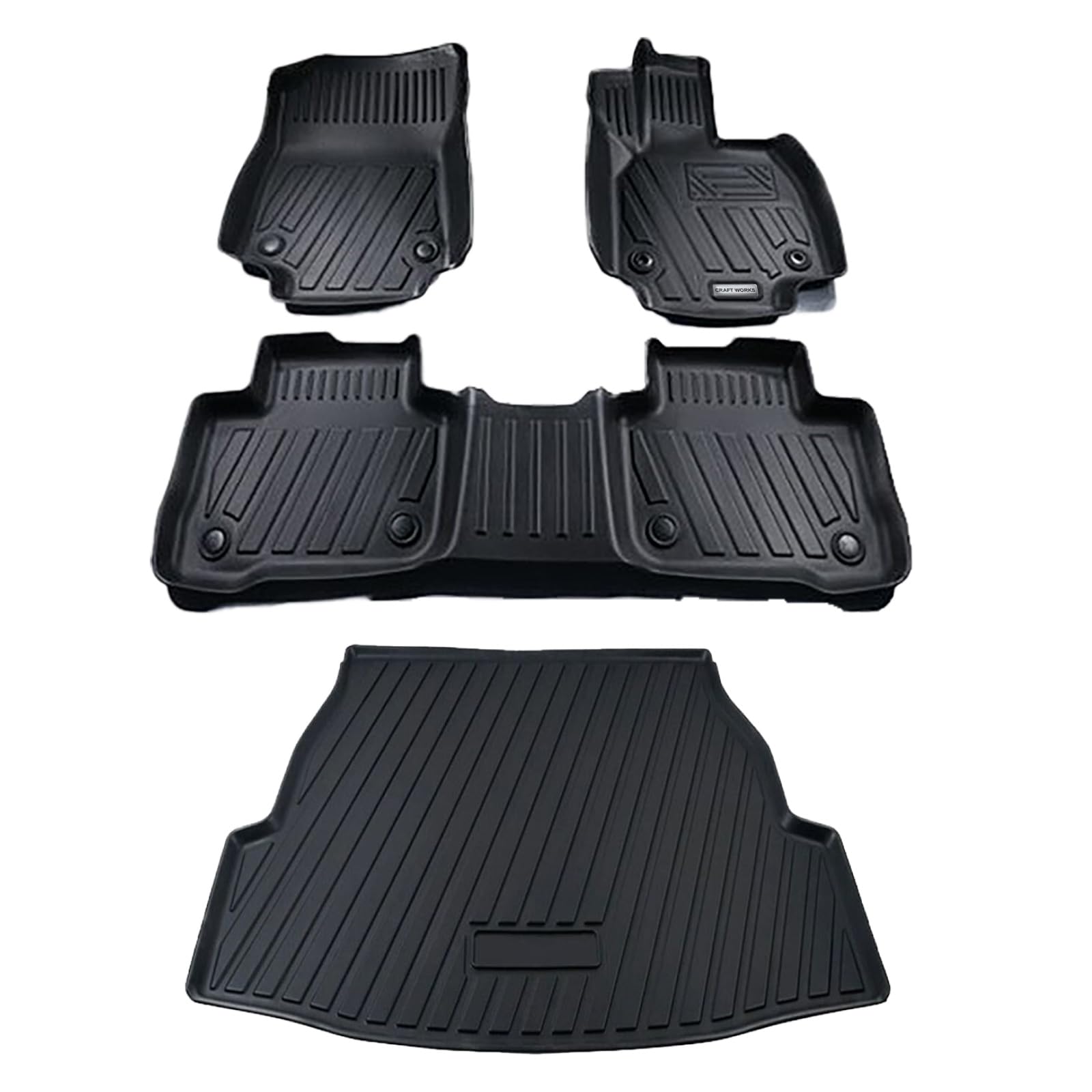 Amazon | [自動車整備士監修] クラフトワークス RAV4 50系 マット