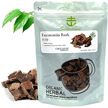 Soilmount Natural Eucommia Ulmoides Herbal Tea du zhong, 3.5 Oz 100g | Premium Dried Bark Loose Tea, Mild Woody Flavor, Daily Leisure Drink