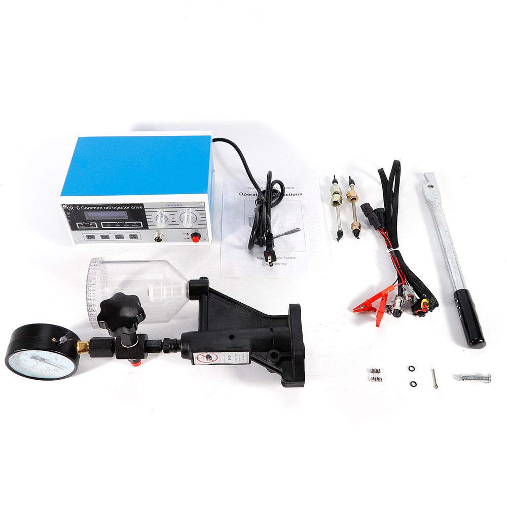 Common Rail Diesel Tester Prüfer mit 24 Adapter CDI Lecköltester Rücklaufmengen Tester Rückfluss Rücklauf Messer Mengentester