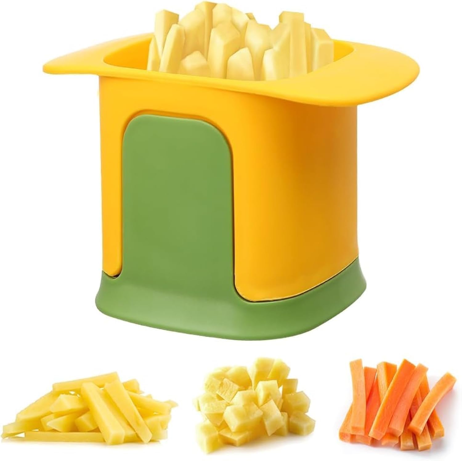 Sponsored Ad – Azonee French Fry Cutter, Food Cutting Machine, Manual Vegetable Cutter, Stainless Steel Blade Cutter, Suitable for Potatoes, Cucumbers, Carrots, Onions, Vegetables and Fruits