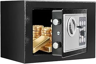 Kleiner Safe Tresor 23x17x17 cm Möbeltresor, Wand safe Geldschrank, Wandtresor für Schmuck und Wichtiger Dokumente für Zuhause, Büro, Hotel