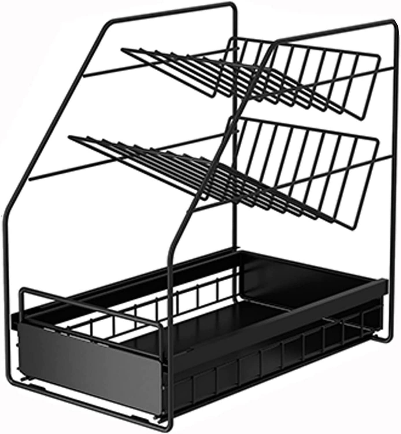 Almacenamiento Debajo Del Fregadero Estante De Almacenamiento Debajo Del Fregadero Para Cocina Y Baño,Estante De Almacenamiento Extraíble De Escritorio,Organizador De Estantes De Armario,Estante De Al