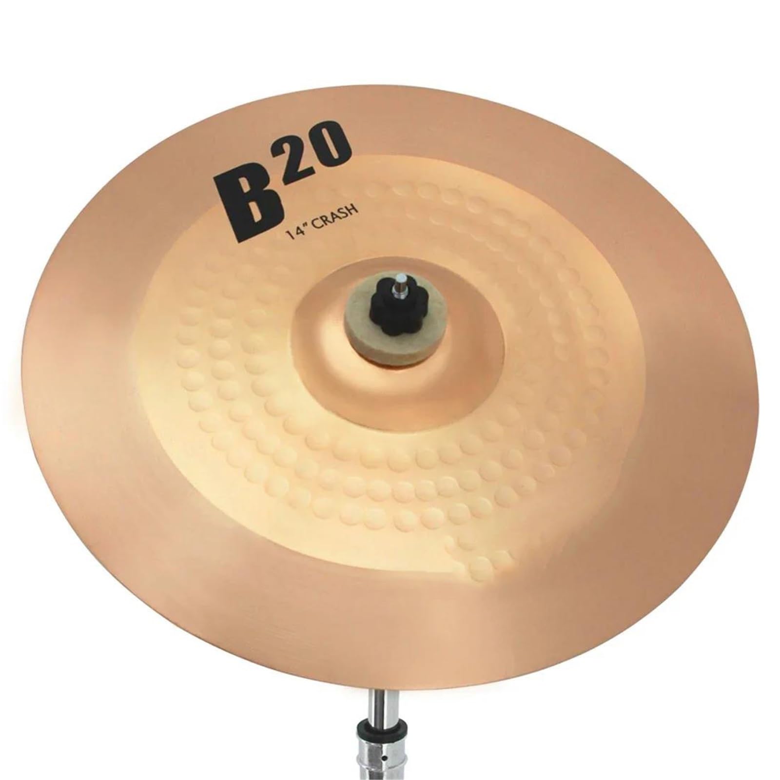 Trommelbecken 14 Zoll B20 Becken Gong Phosphor Bronze Schlaginstrumente Teile Zubehör Crash Hi Hat Drum Kit