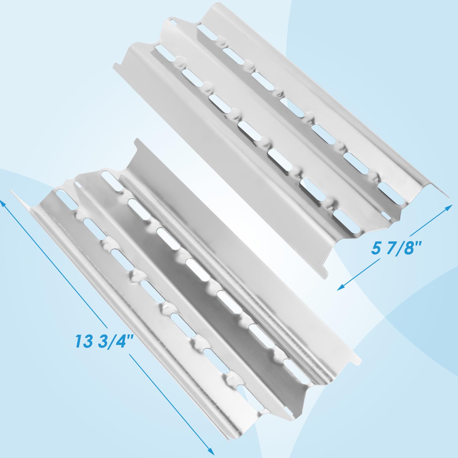 Piastra riscaldante da 13 3/4" Flav-R-Wave per Broil King Grill Parti di Ricambio 9865-54 9468-54 9468-84 Signet 320, Sovereign, Monarch 300, Parti per Barbecue per Broil-Mate, Sterling e
