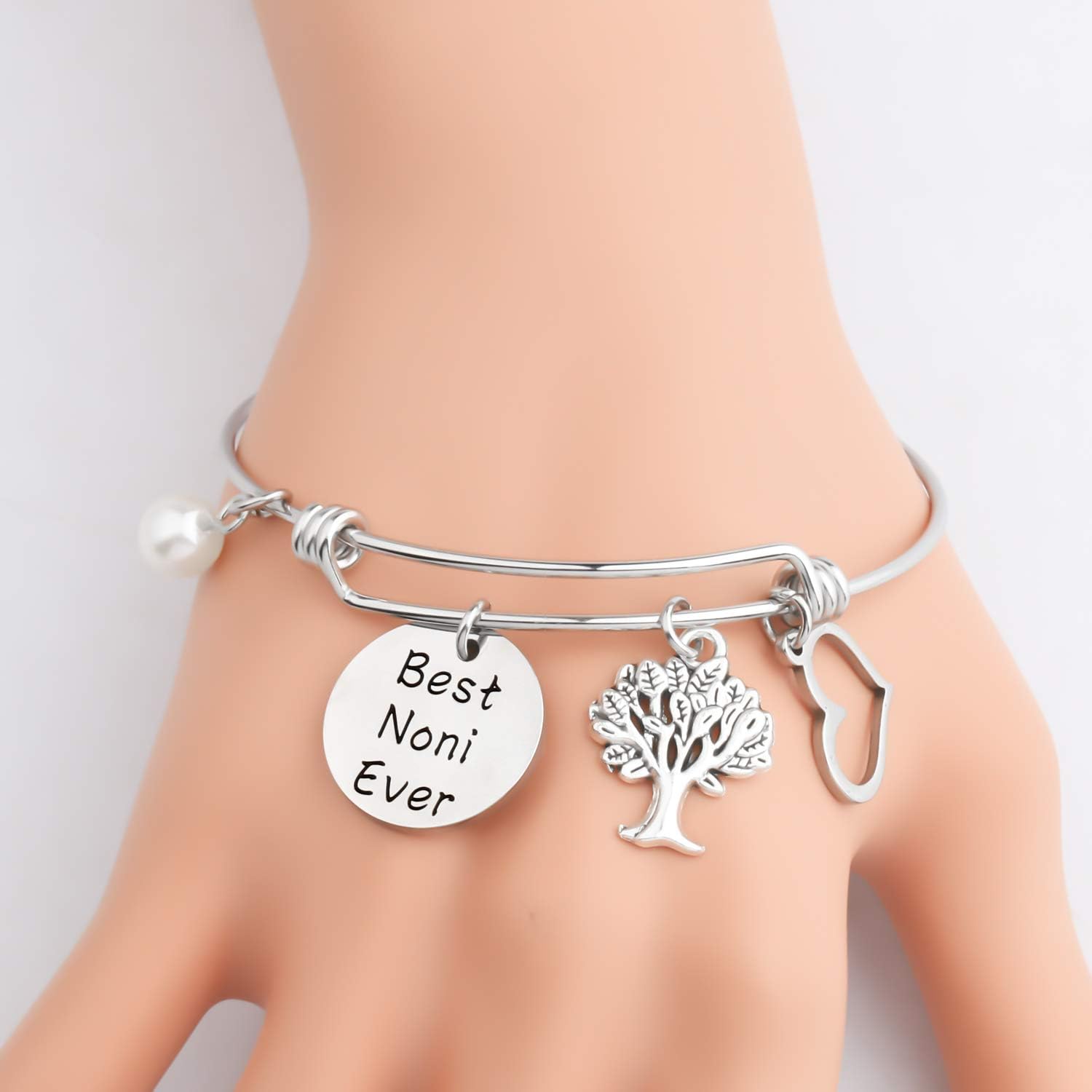 TIIMG Noni Bracelet Grandma Gift Best Noni Ever Grandma Birthday Gift from Grandkids Granddaughter - Image 6