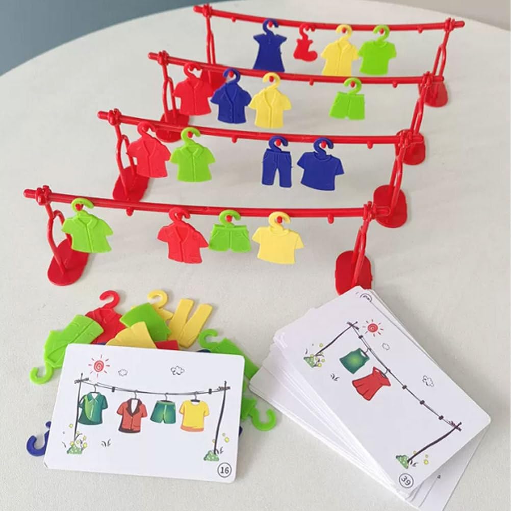 Jeu Correspondance Montessori Corde Linge, Jouet tri motricité Fine