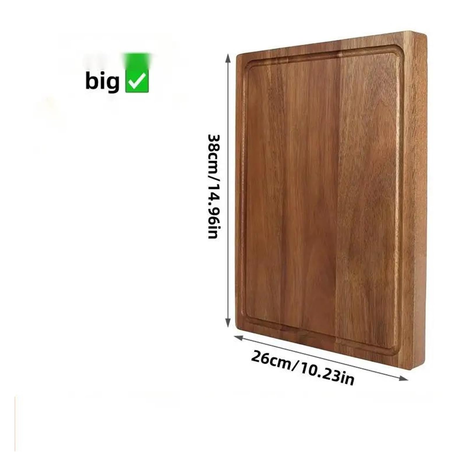 Tabla de cortar de madera, tabla de cortar, herramientas de cocina(C)
