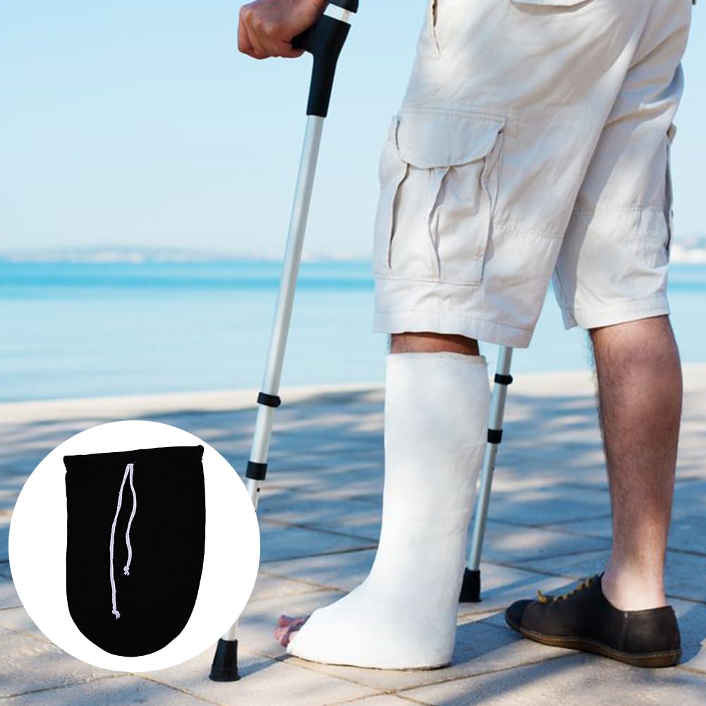 JAWUZ 1 Pezzo Scarpa per gesso, Copri gesso gamba per doccia, Protezione per piedi immersione