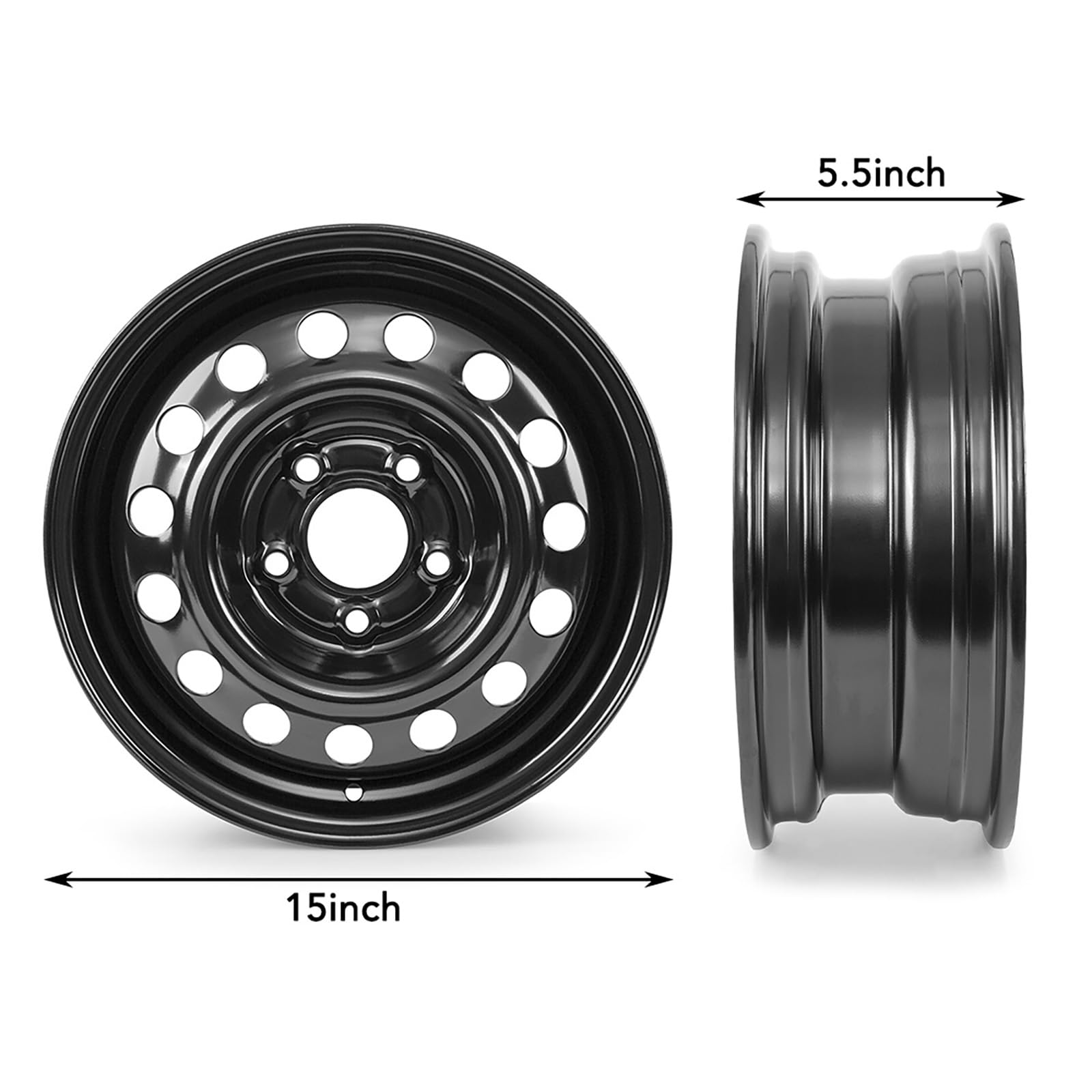Amazon.com: 15 Inch Set of 2 New15x5.5