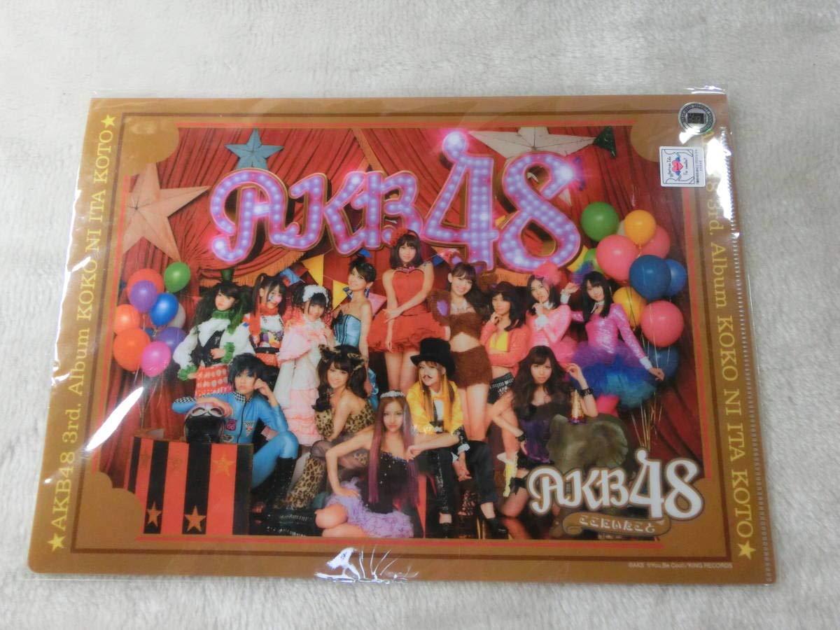 Amazon.co.jp: AKB48 ここにいたこと A4クリアファイル 前田敦子 大島