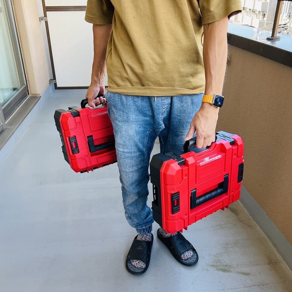 Amazon.co.jp: 工具箱 ツールボックス 2個セット W 365mm x L 290mm x 