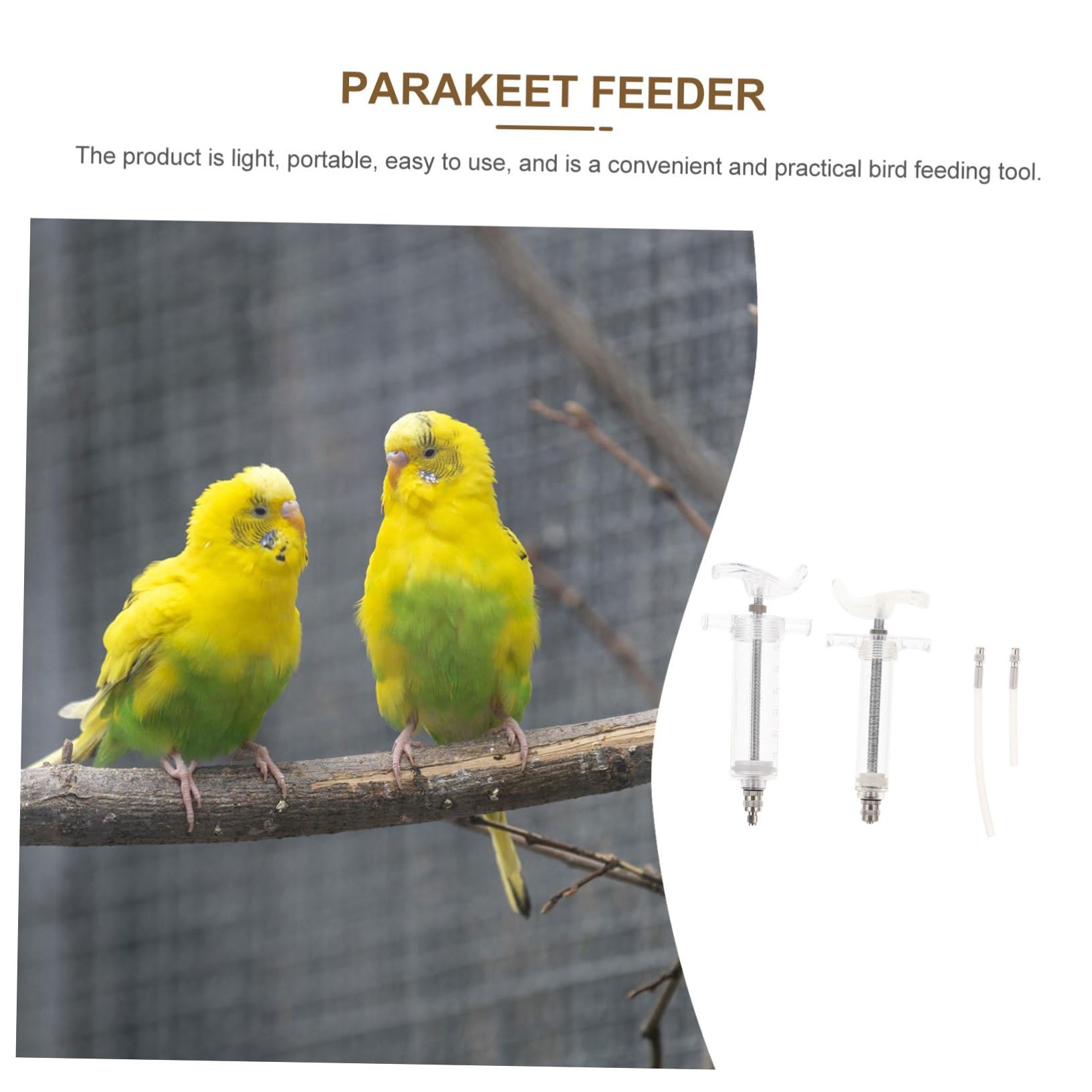 3 Sets Baby Vogel Für Nymphensittich Hand Papagei Feeder Papagei Feeder Zubehör