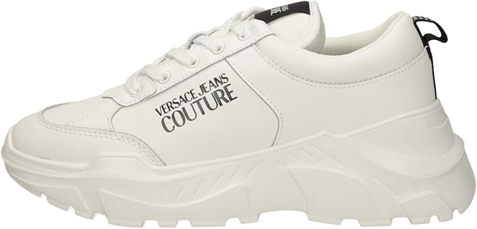 Versace Jeans Couture HATINA Wit / Goud - Gratis levering | Spartoo.nl ! -  Schoenen Lage sneakers Heren € 141,00
