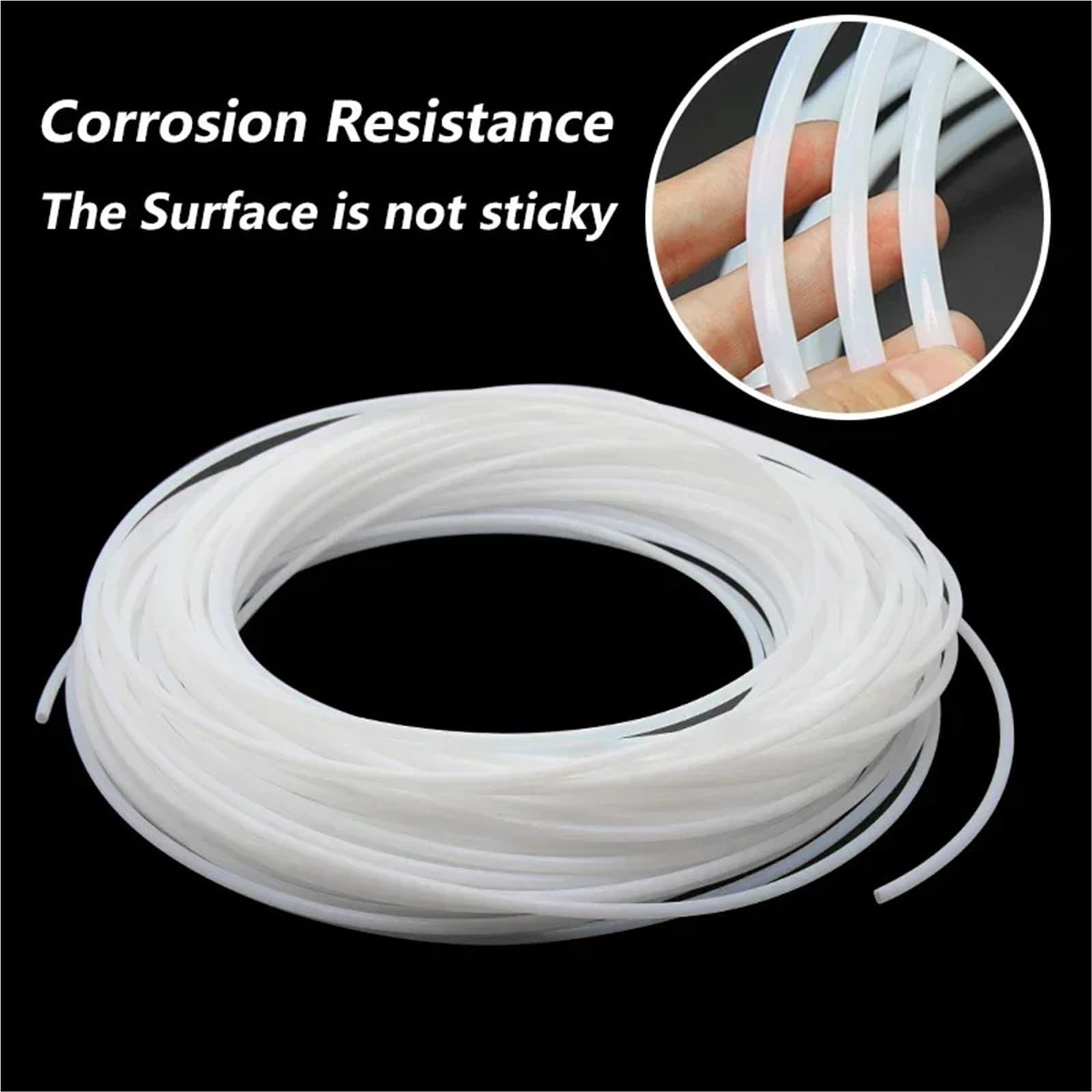 PTFE Tubo Tubo protector térmico F46 Capilar aislado(21L(0.81X1.11MM)_30 METERS)