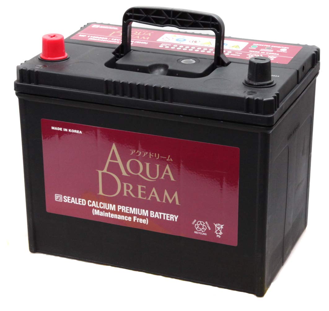 アクアドリーム　MF 110D26R 2個セット Amazon | AQUA DREAM 国産車 充電制御車対応バッテリー (洗車