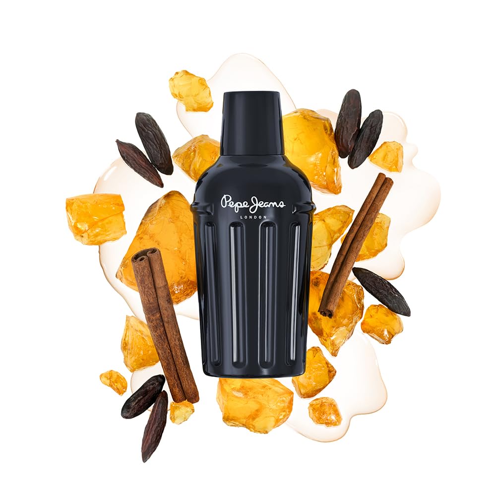 Pepe Jeans Addictive For Him Estuche Regalo Perfumes Hombre Pack de 2 piezas Eau de Parfum 100ml y Shower Gel 100ml Set Fragancia Oriental y Amaderada