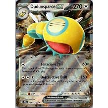 Dudunsparce ex Double Rare - 121/159 - SV09 Journey Together JTG by Pokemon