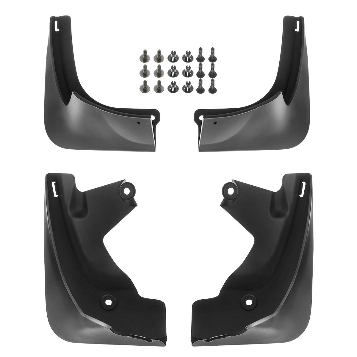 Amazon.com: A-Premium 4PCS Mud Flaps Splash Guards Compatible with Tesla  Model 3 2016-2022 Mudguards Front and Rear (No Need to Drill Holes) :  Automotive