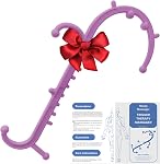 Ranarose Revêtement profond & Massaire de cou - Bâton masseur de dos pour soulager la douleur, Deleteur de noeuds musculaires, Outil de massage de pointe de déclenchement pour le corps complet, épaules, jambes - Outil de massage au point de pression (noir)