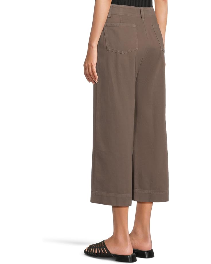 Eileen Fisher Garment Dyed Utility Cotton Petite Wide Cropped Pant - #3 of 5