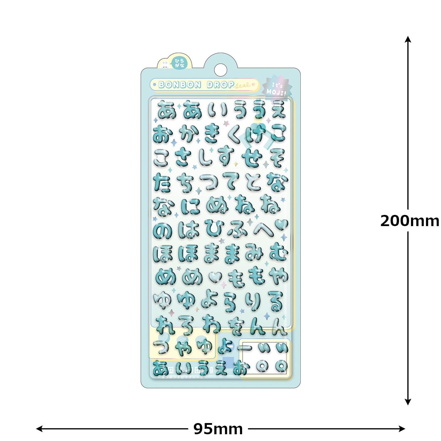 Amazon.co.jp: クーリア シール ボンボンドロップシール(文字