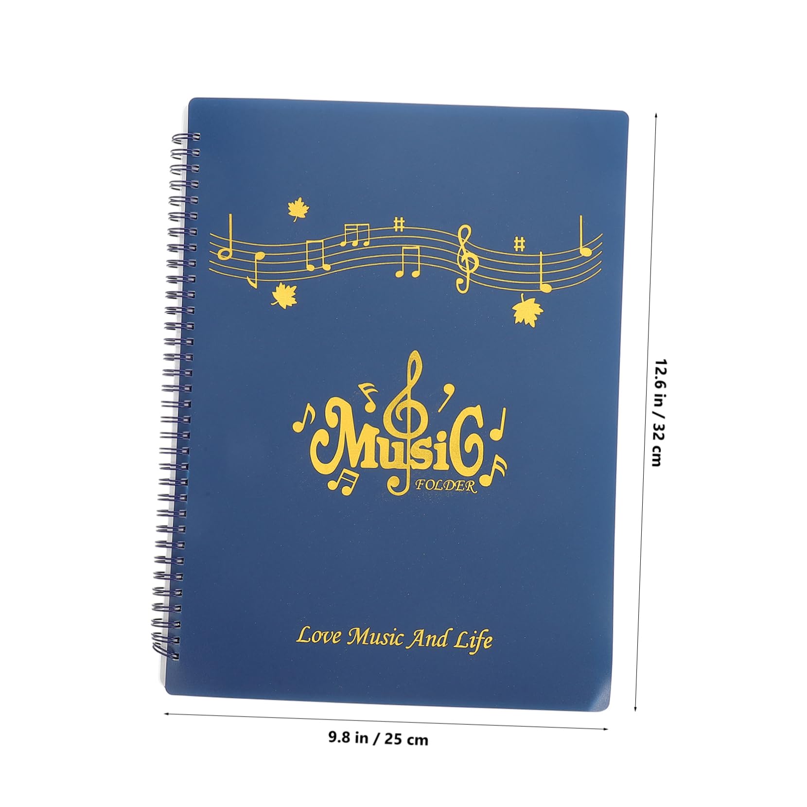 SUPVOX Versatile Sheet Music Holder 30 Page Sonic Music Folders for Piano Choir Orchestra
