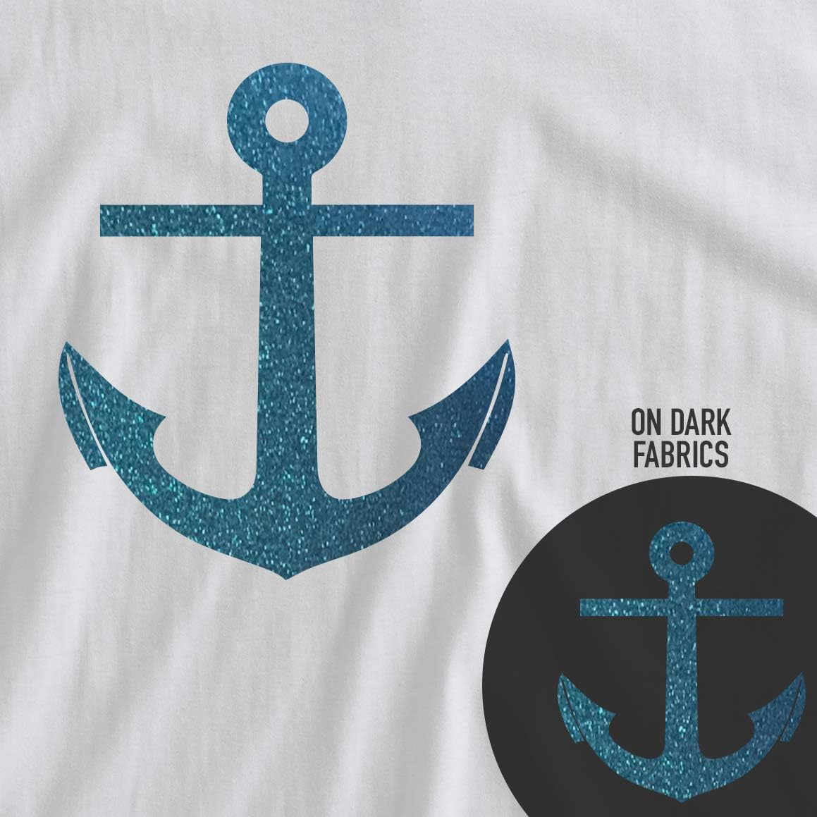 Buy Siser Glitter HTV 12x3ft Roll (Aqua) Iron on Heat Transfer Vinyl Online at Lowest Price in