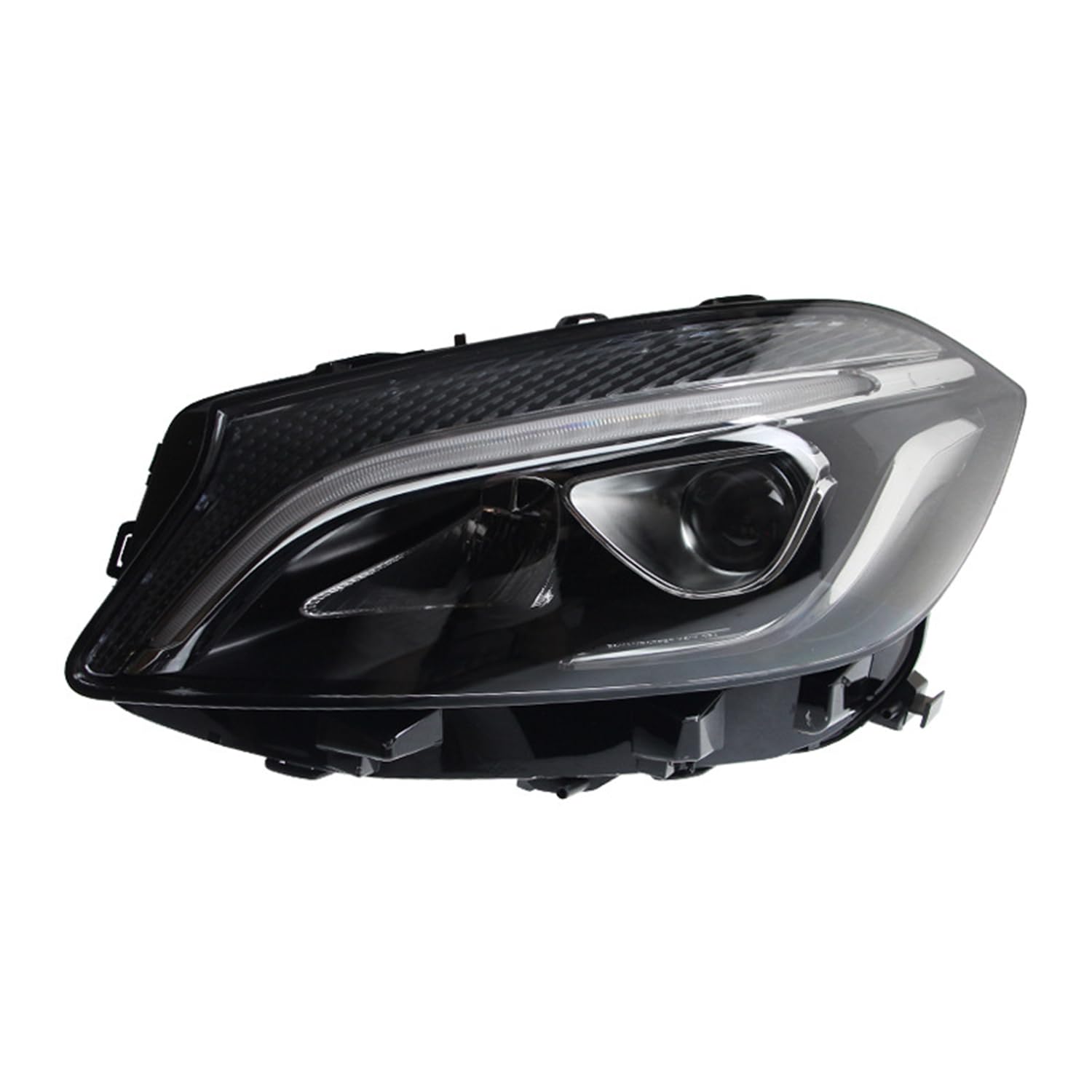 Proiettore Fari Anteriori per Benz A W176 2013-2018,Durable High Bright Headlamp Auto Luci Segnale Direzione Plug Play Faro Anteriore Completo,Right