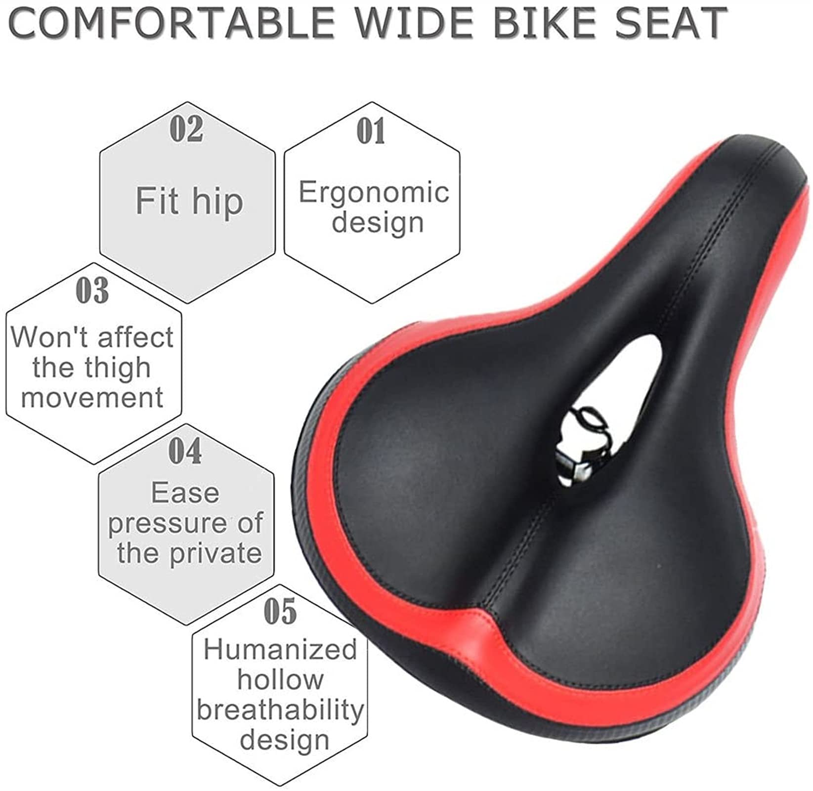 Dzieci Siodka Siedzenia Rowerowe Mały Wózek Akcesoria Siedzenia Rowerowe Składane Górskie Seat Seat Siedzenia Worek (Color : Rosso)