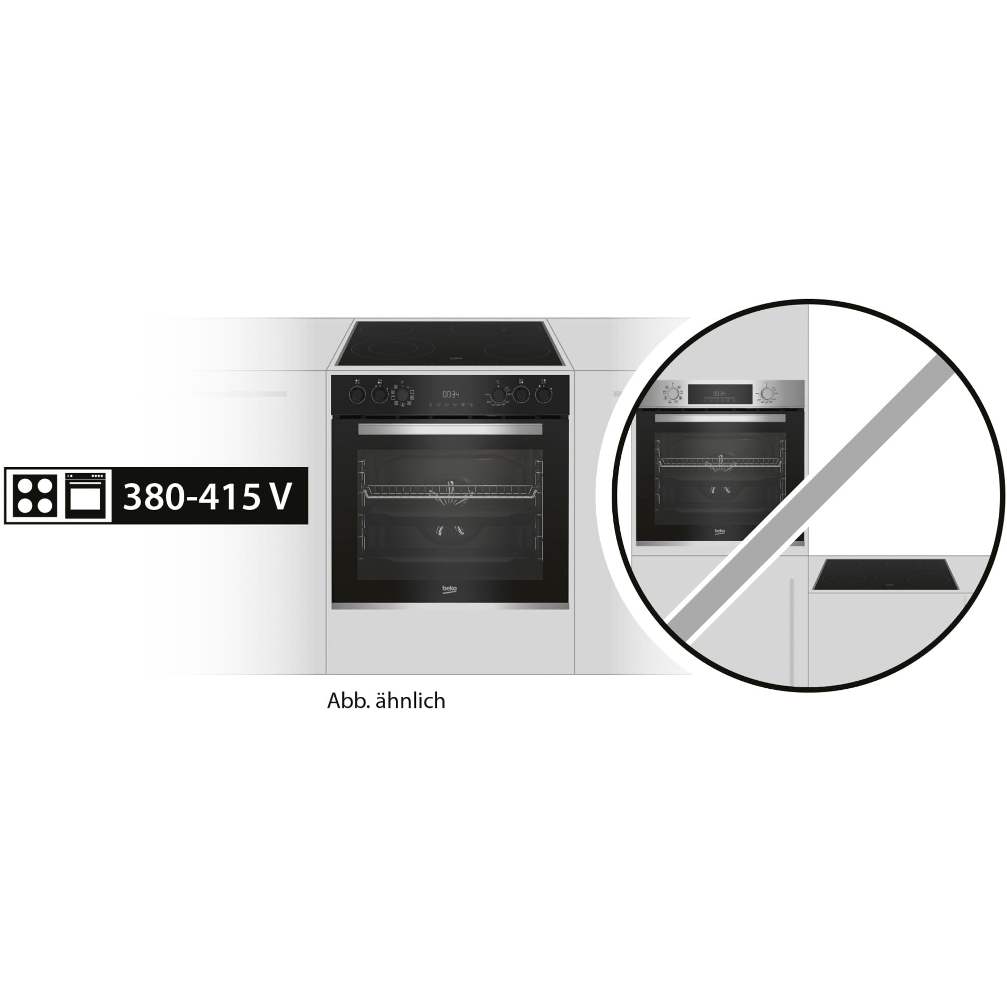 BEKO Piece do pieczenia, wielokolorowe, unikalne