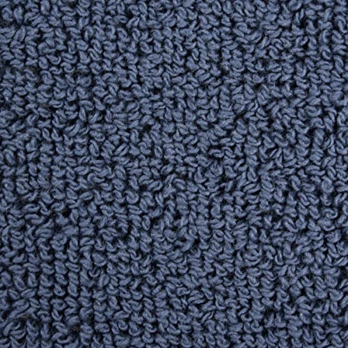 Ritz Premium Terry Pot Holders & Hot Pads Without Pocket (2-Pack), 8.5"X8.25", High Heat Resistance, 100% Cotton, Federal Blue #TOP1