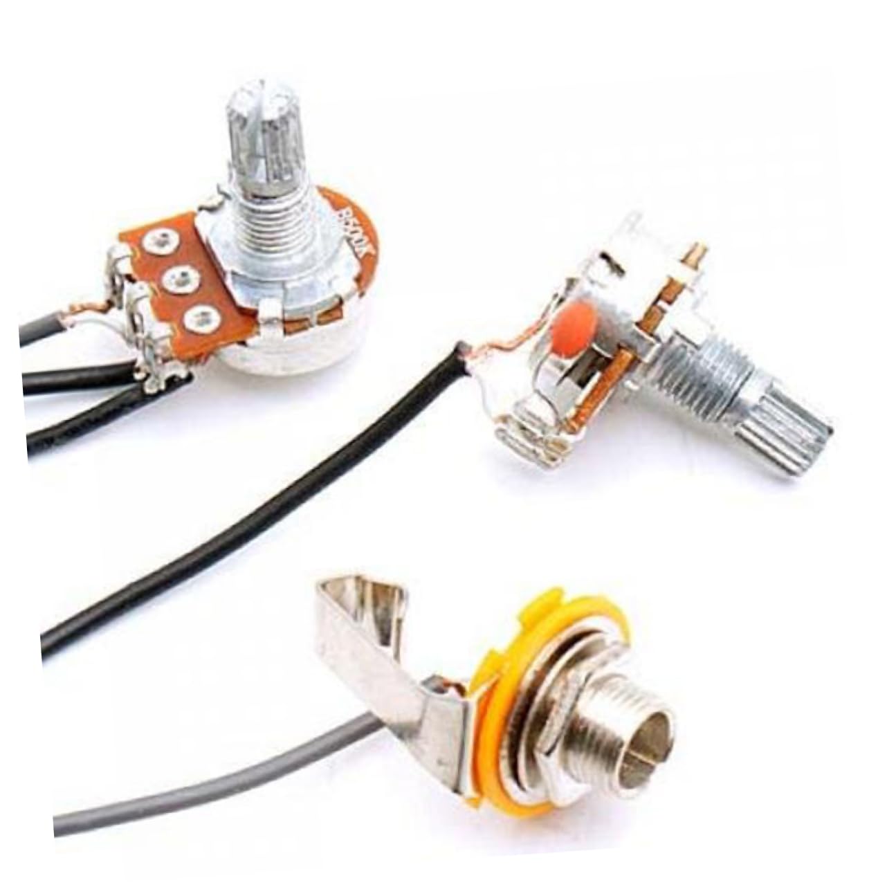 HEMOTON Acoustic Guitar Pickup System Magnetic Pickup for Acoustic Guitars Amplifier Black