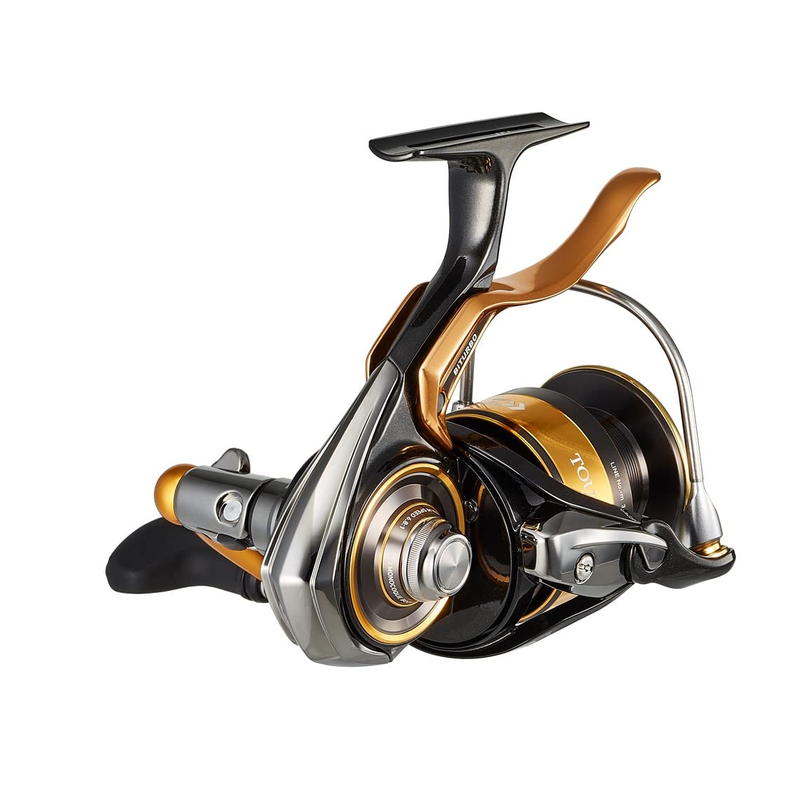 Daiwa Iso LB Reel, 22 Tournament, ISO 3000XH-LBD, Black