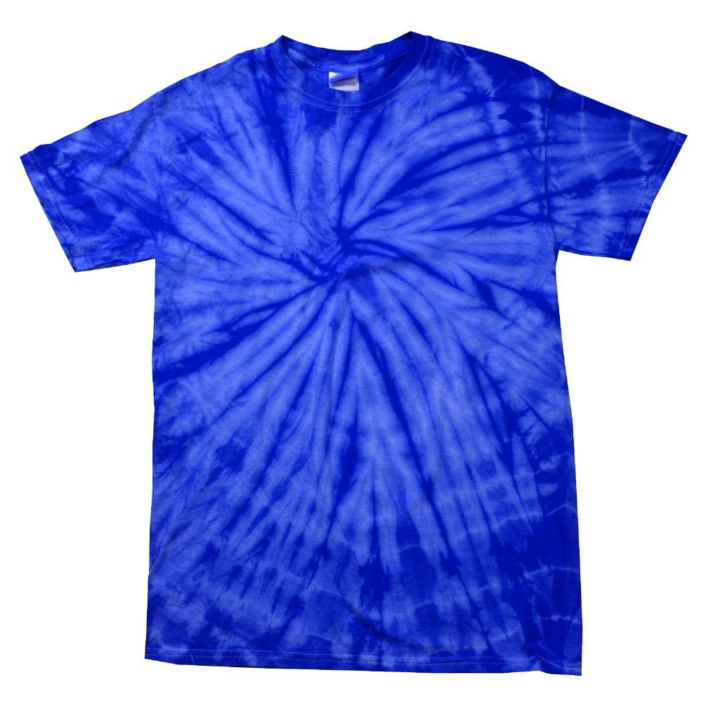 Colortone - Unisex Batik T-Shirt 'Spider' / Spider Royal, L, spider royal, L