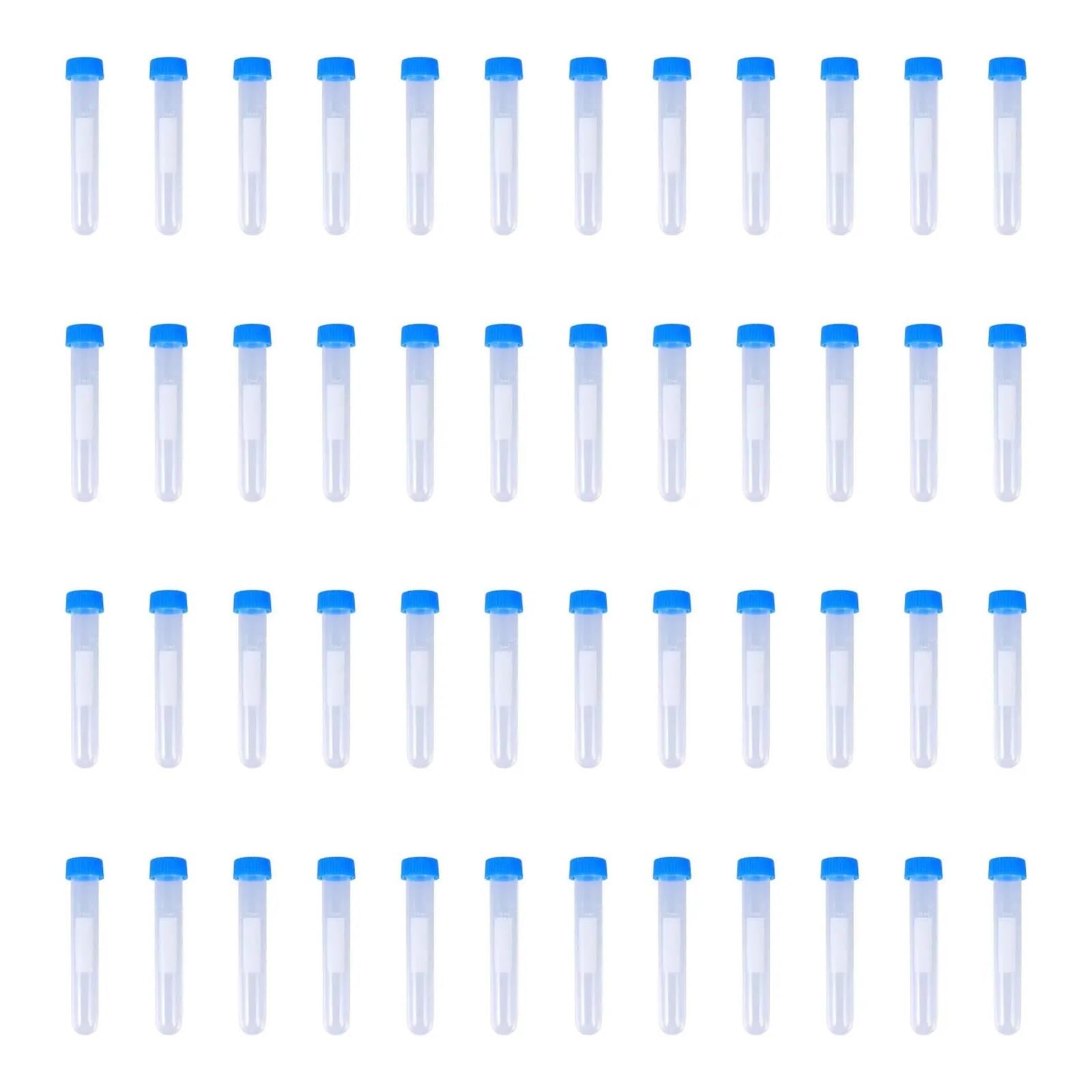 MENGKE 100 Pcs Centrifuge Tube Test Tubes With Scale For Laboratory Pointy Plastic 10ml