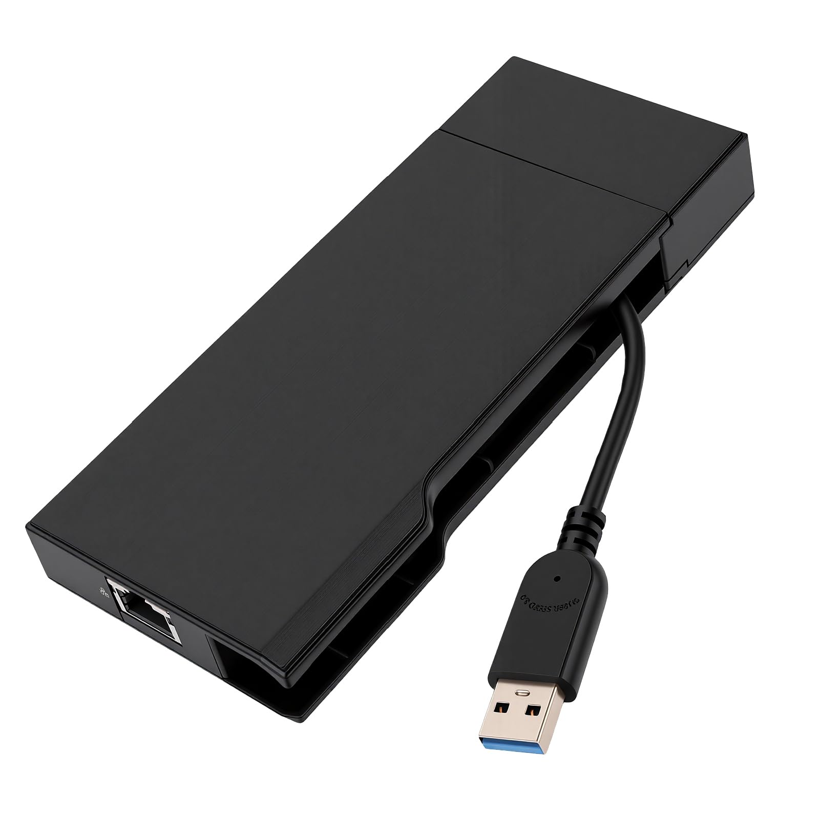 Ausla Docking Station USB 3.0, Splitter Hub ABS da USB a 4K con Lettore di Schede VGA Gigabit Ethernet 5 Gbps per Laptop Desktop Doppio Display
