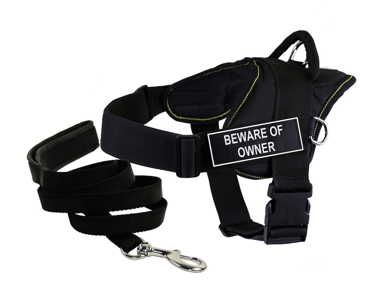 Harnais DT Fun pour chien qui tire et sa laisse de 1,8 m confortable Dean & Tyler Medium