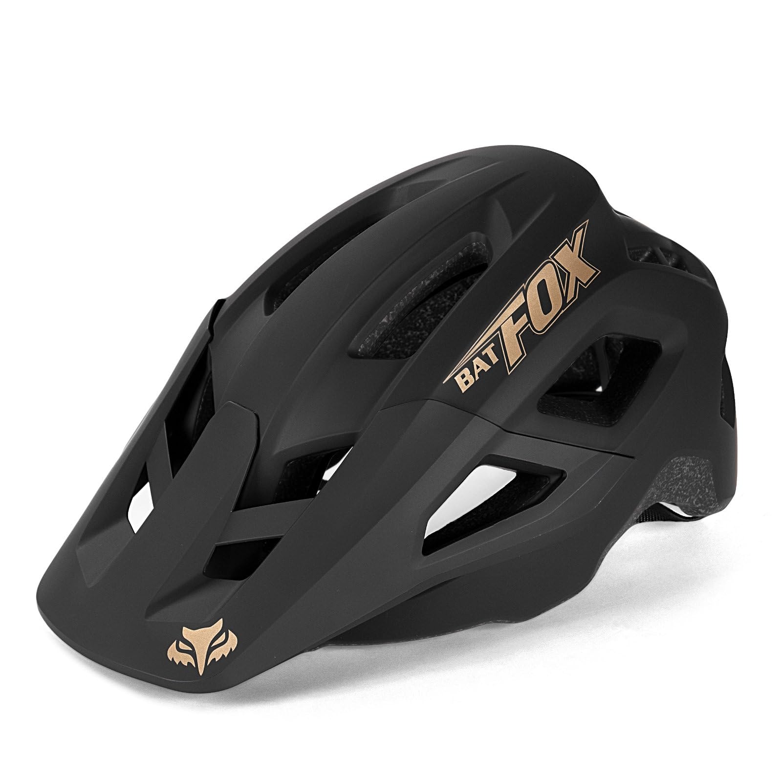 Casque de vélo Taille réglable 56-62cm Hommes Femmes Adultes VTT avec visière Amovible