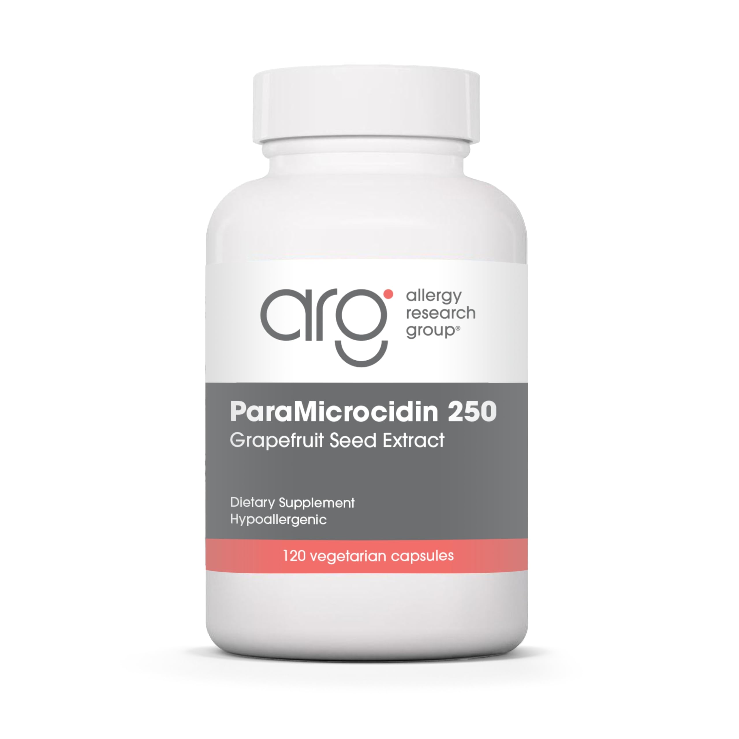 ARG ParaMicrocidin Grapefruit Seed Extract 250 mg, 120 Capsules