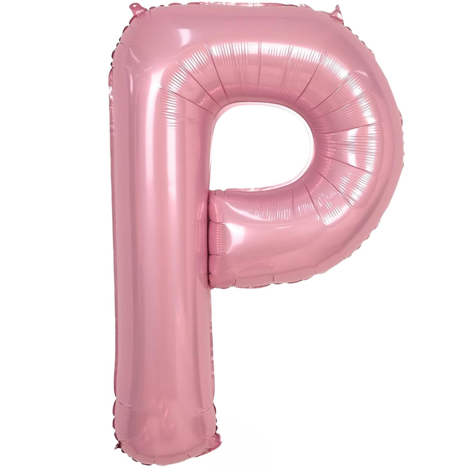 Pink Letter P Balloons,40 Inch P Balloons Letter Mylar Helium Large Pink P Balloon for Birthday Party Anniversary Decorations