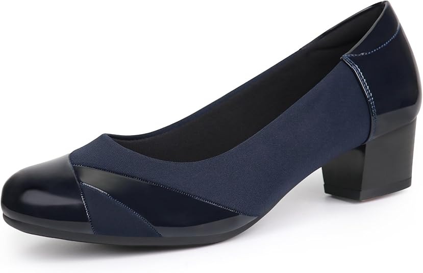 Ortho+Rest Women Bunion Dress Shoes Low Heel Orthopedic Slip on Loafers Orthotic