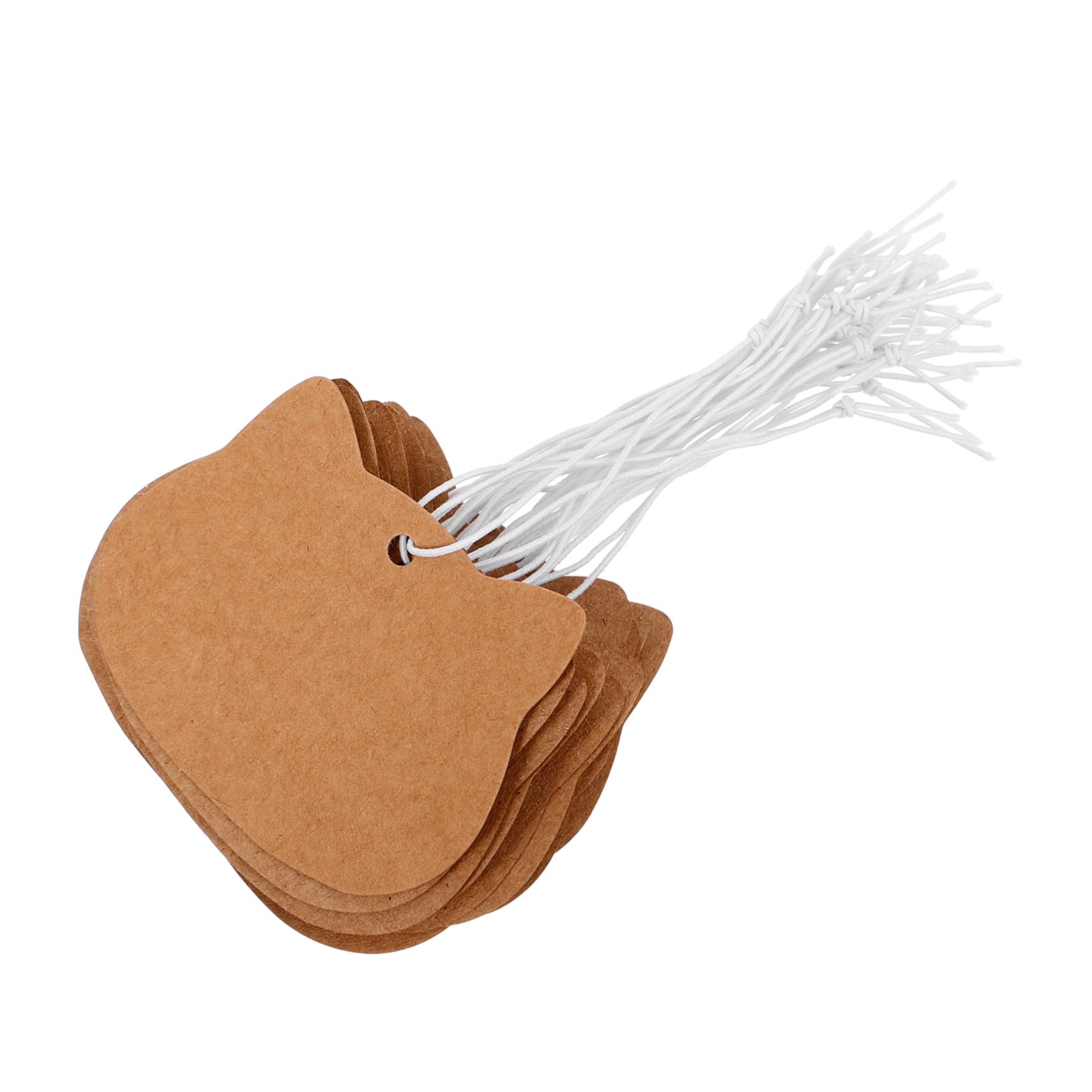 GLEAVI 500 Piezas Etiqueta Colgante De Papel Kraft Etiquetas Colgantes as De Venta De Papel y De Ropa De Para Ropa