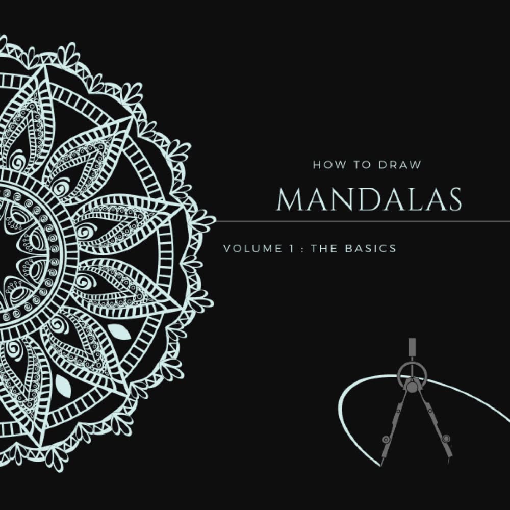 how to draw mandala: activity book