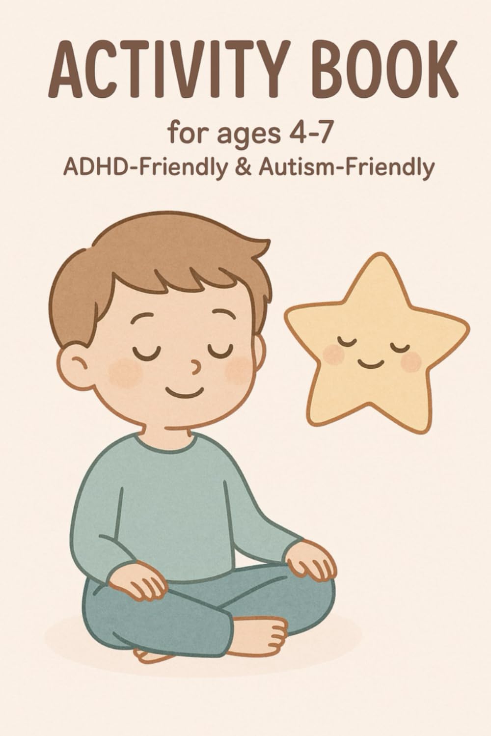 Calm & Focus Fun: A Special Needs-Friendly Activity Book for Kids Ages 4–7 (ADHD-Friendly • Autism-Friendly • Simple & Calming)