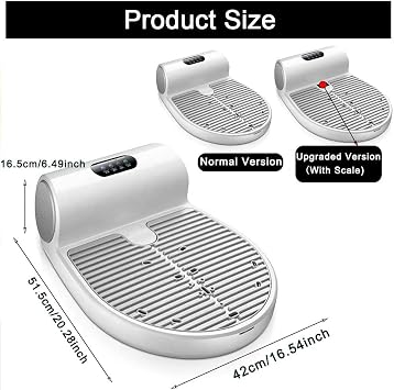 1350w Bathroom Full Body Dryer, Body Dryer Negative Ion Full Body Dryer,Natural Warm Air Wind And Cool Wind, for Household Bathroom, Gyms, Spa, Swimm with Weight Scale