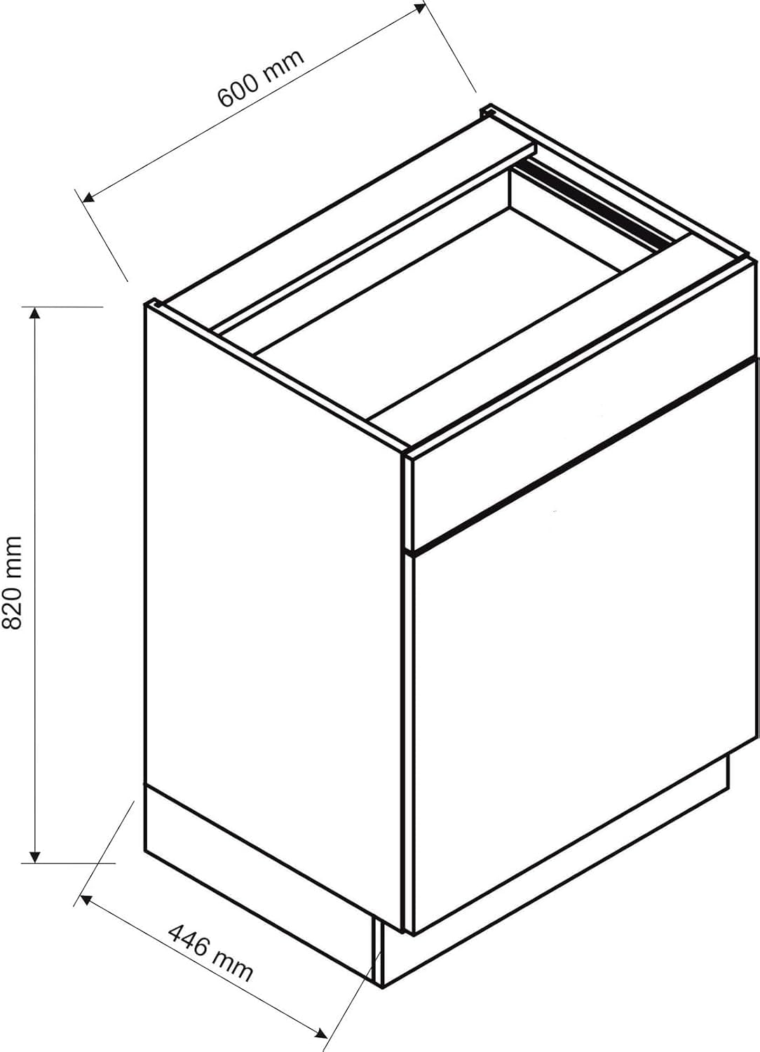PEGANE Cuisine complète d'angle ISYA 9 éléments Couleur Noir/Chêne Artisan - Longueur 200/260 cm