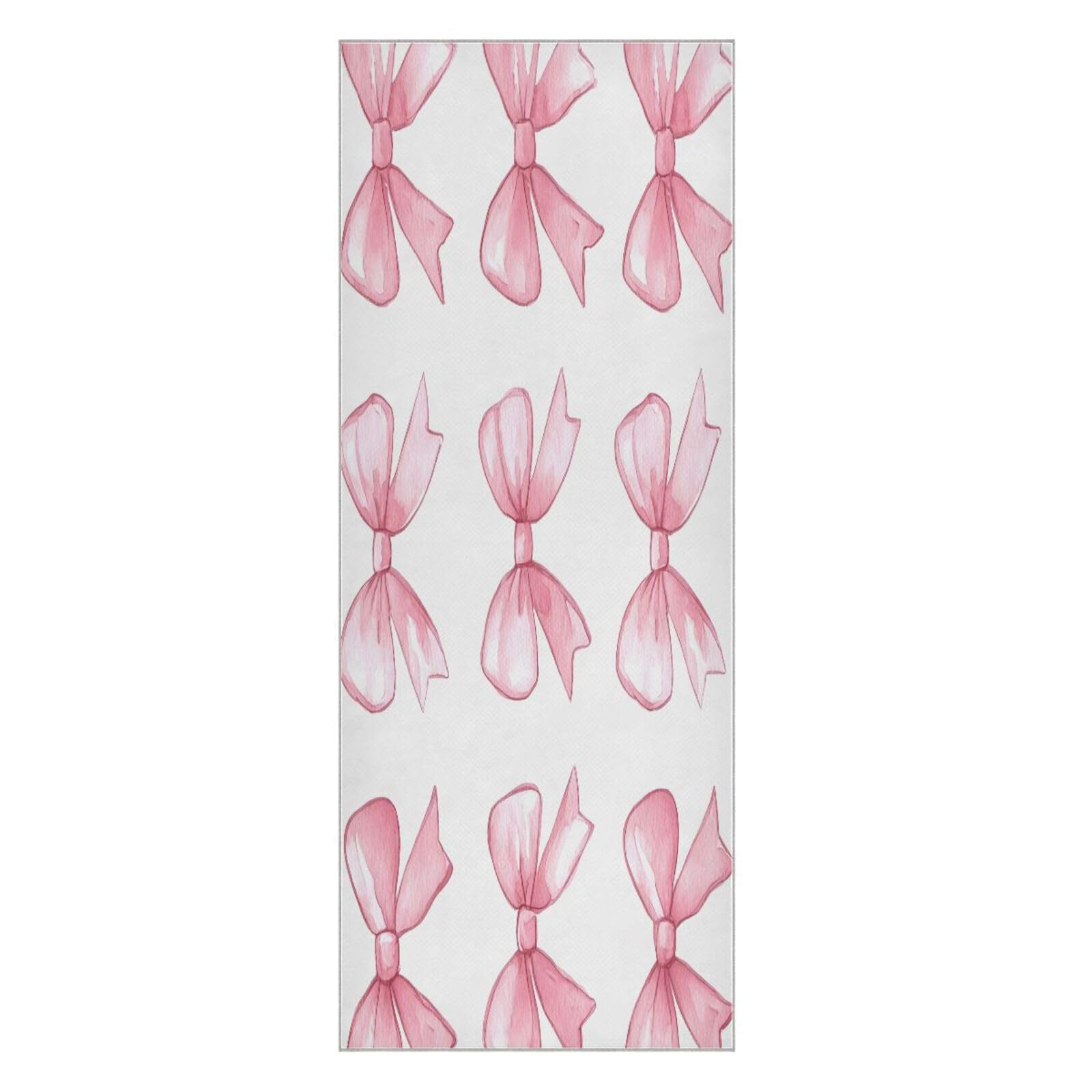 BURSTDDY Bows Hot Yoga Towel Absorbent Non Slip Yoga Mat Towel