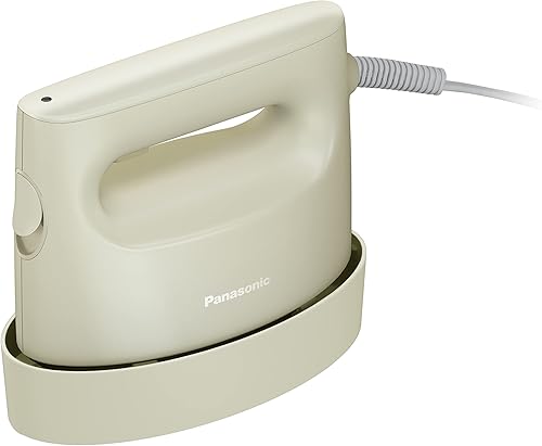 Panasonic NI-FS690 - Vaporizador de ropa, potente vapor de 360° 100V solo importación de Japón modelo 2023 (negro) (crema)