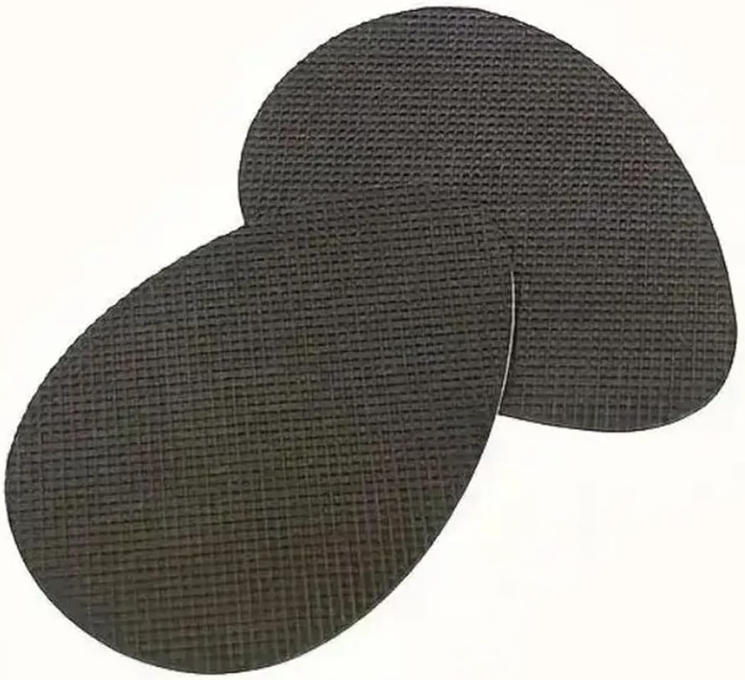 Anti Slip Shoe Grips 5pairs Rubber Non-Slip Shoe Insoles for Leather Shoes, High Heels, Boots, Adhesive Sole Protectors