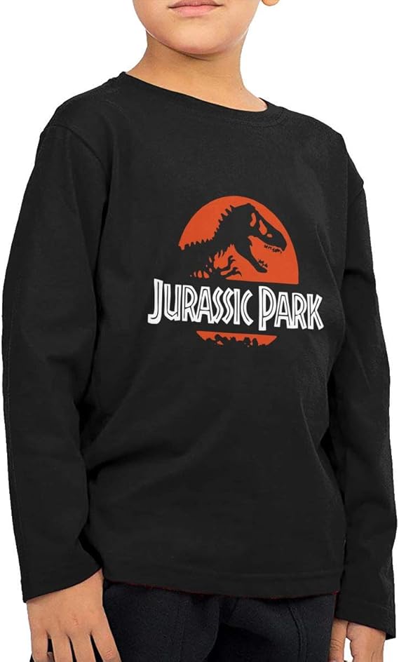Amazon ジュラシック パーク パーク恐竜映画 子供服 春秋 長袖 Tシャツ キッズ トレーナ クルーネック 綿 男の子 女の子 運動 レジャー おしゃれ トレーナー パーカー 通販